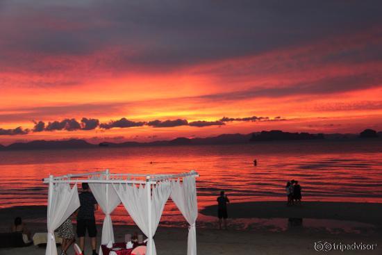 Sunsets from hotel