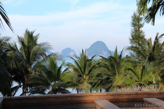 View from hotel