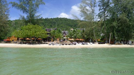 Beach front view