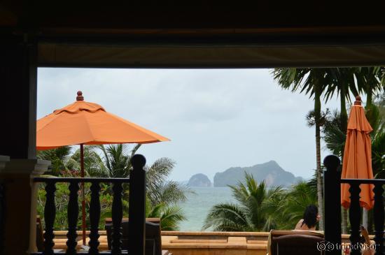 View from Jacuzzi looking towards Andaman Sea & rocky islands