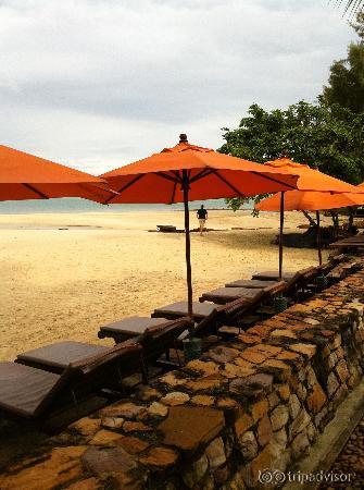 beach loungers