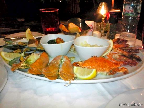 Seafood Platter at Bellini Italian Restaurant-Gorgeous!