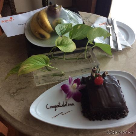 ของต้อนรับการเข้าพักวันแรก