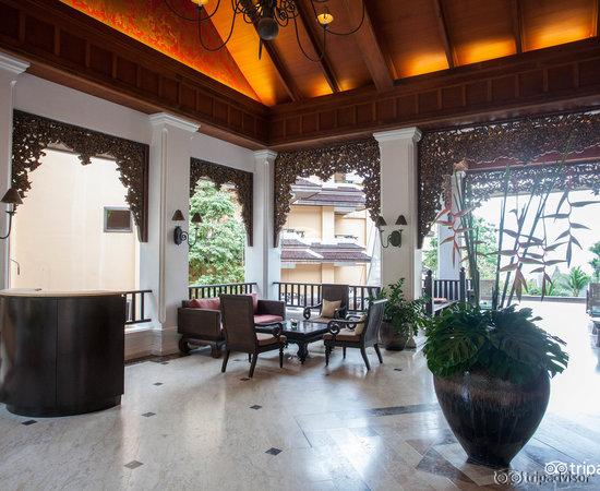 Lobby at the Amari Vogue Krabi