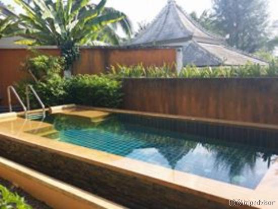 Private pool for villa