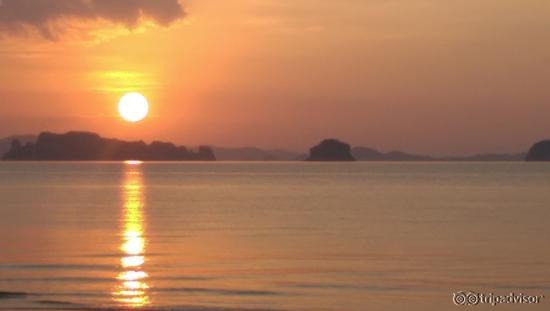Sunset at happy hour