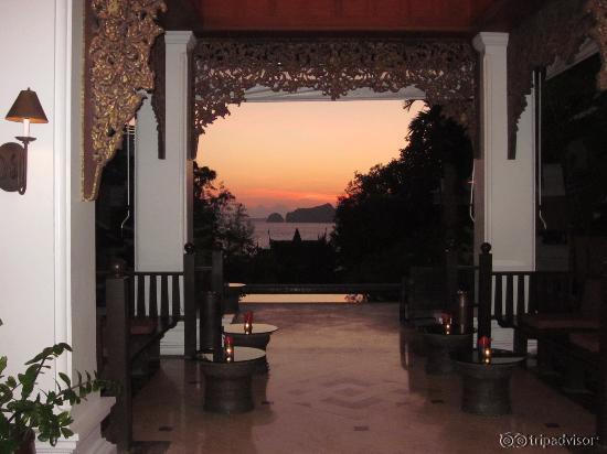 View from the lobby