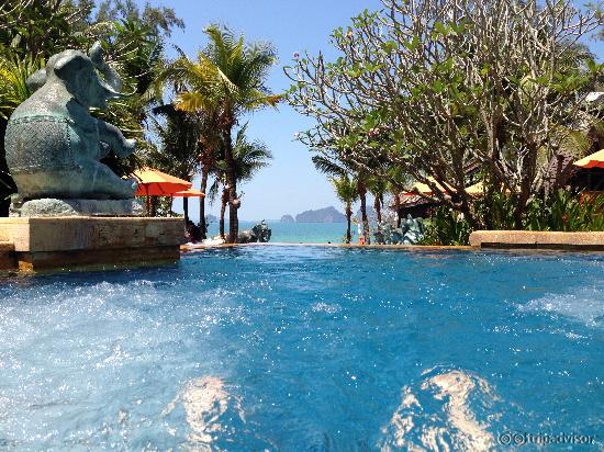 View from the pool