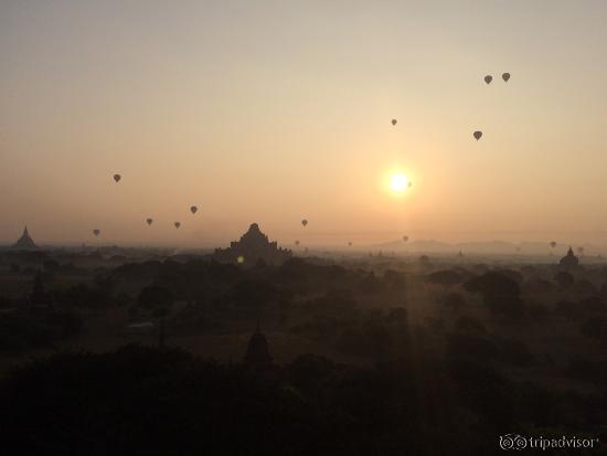 Ideal para ver el amanecer! Elijan esta pagoda