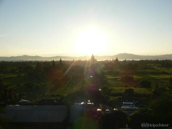 View of sunset