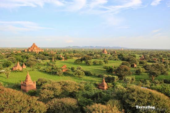 Maginificent view from Shwe San Daw Pagoda