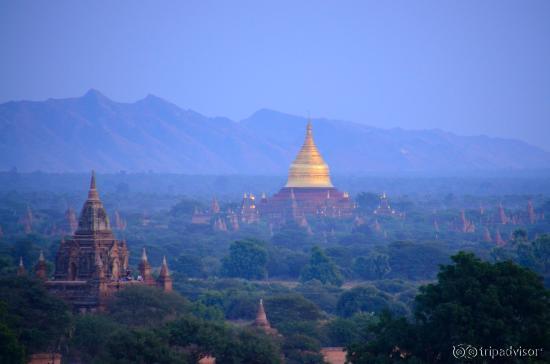 view from Scwesandaw Paya
