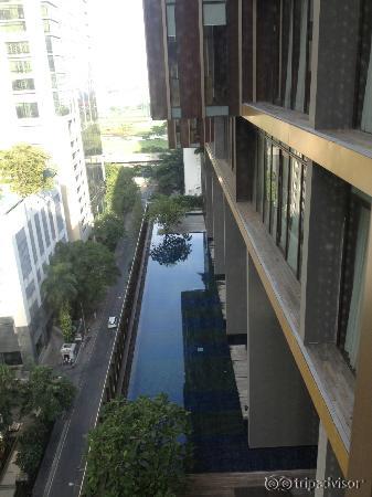 View from our overview sitting area in room.