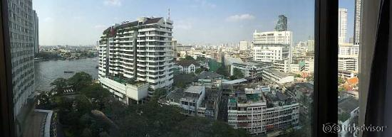 External view with river