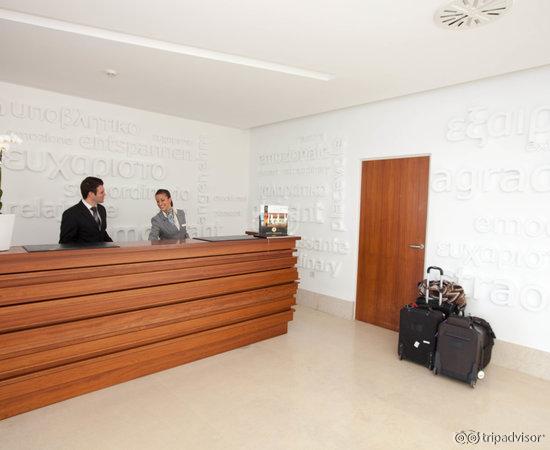 Front Desk at the Lindos Blu