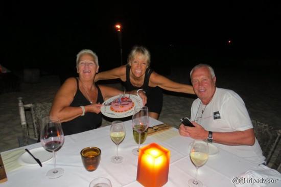 My mothers birthday cake especially made dairy and gluten free!