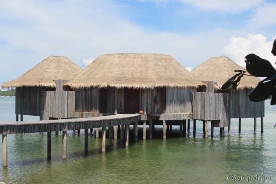 overwater double room