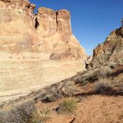 We climbed this... Hoodoo trail!!