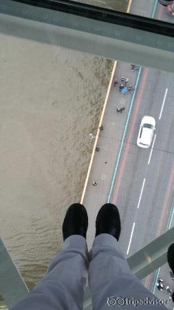 Glass walkway @ The Tower Bridge