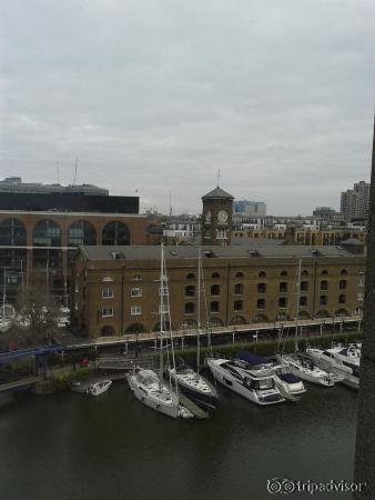 Our room overlooked the harbour