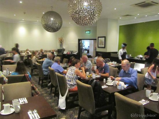 Partial view of the large diningroom