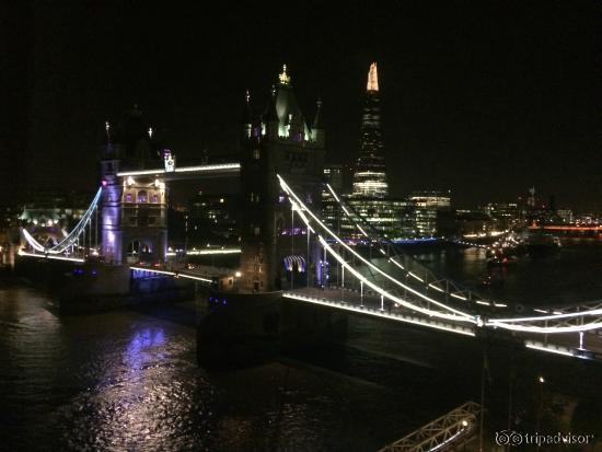 View from 8th floor bedroom to Tower Bridge