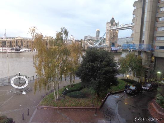 La vue depuis la chambre au 1er étage