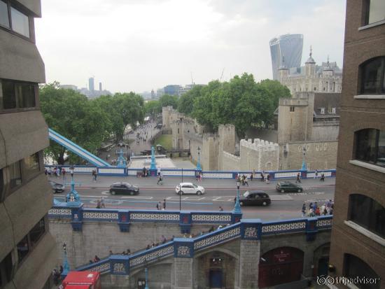 View overlooking Tower of London