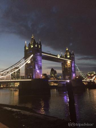 Tower at night