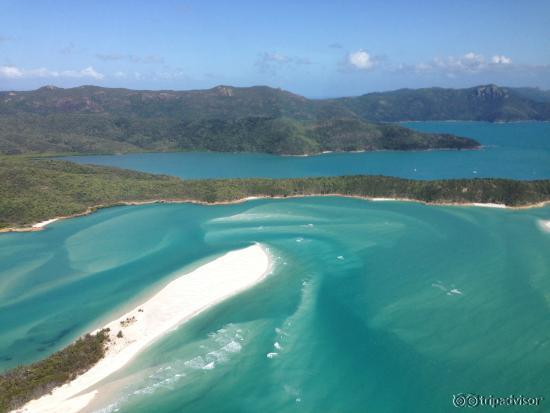 Water and white sand mixture