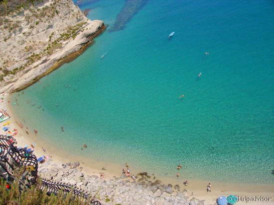 particolare del mare dall terrazza alla fine del corso