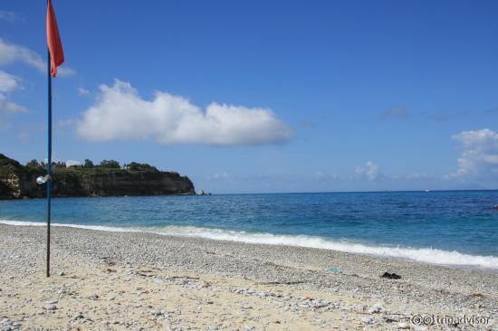 Strand cva. 500 m von Tropea entfernt