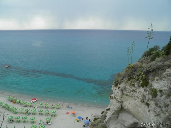 View of Tropea Beach, Calabria