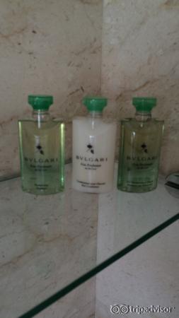 ブルガリのアメニティ