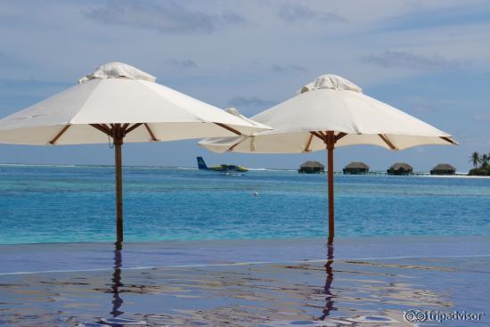 View from the main pool