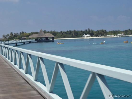 The bridge connecting the two Islands