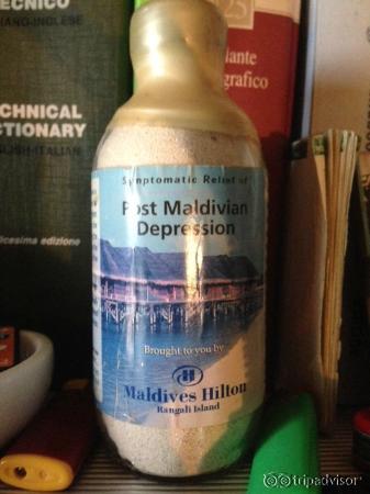 Remedy for Post Maldivian Depression