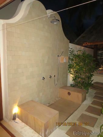 Outdoor shower