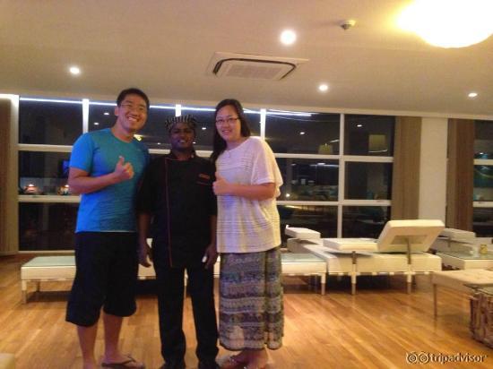 With the Chef at the Conrad Lounge