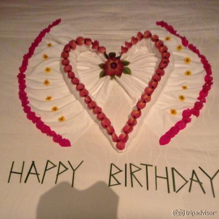 Happy birthday from staff