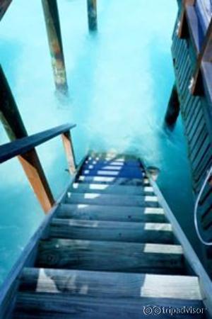 stair of water villa