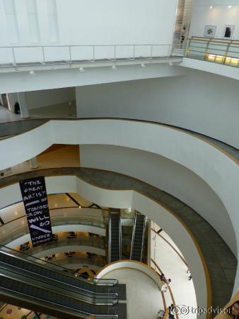 The spiral to the top gallery