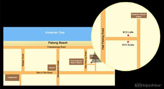 Location Byd Lofts & Suites 150M to Pattong Beach