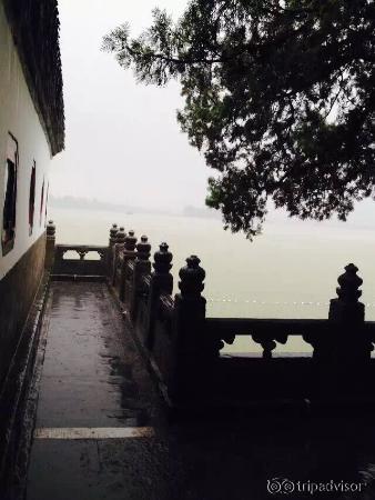 雨中的风景