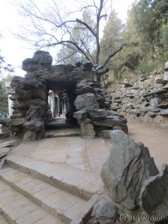 Meandering through the grounds