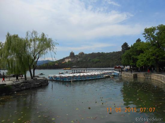 vista dal lago