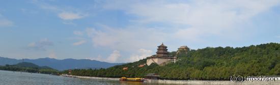 view from boat/lake