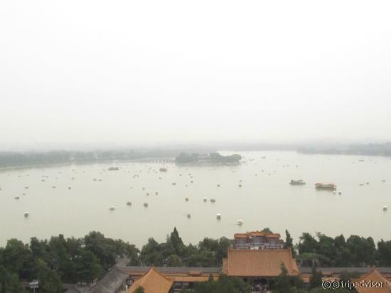 kunming lake from tower of incense