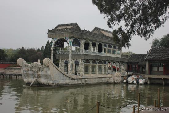 Marble Royal Barge of no practicality except lavishnous