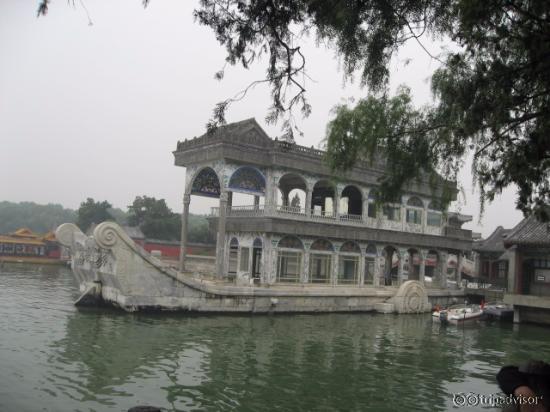 The marble boat of the summer palace